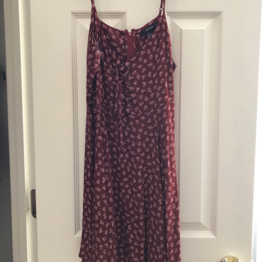 Maroon Dress
